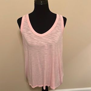 Baby pink old navy tank size L